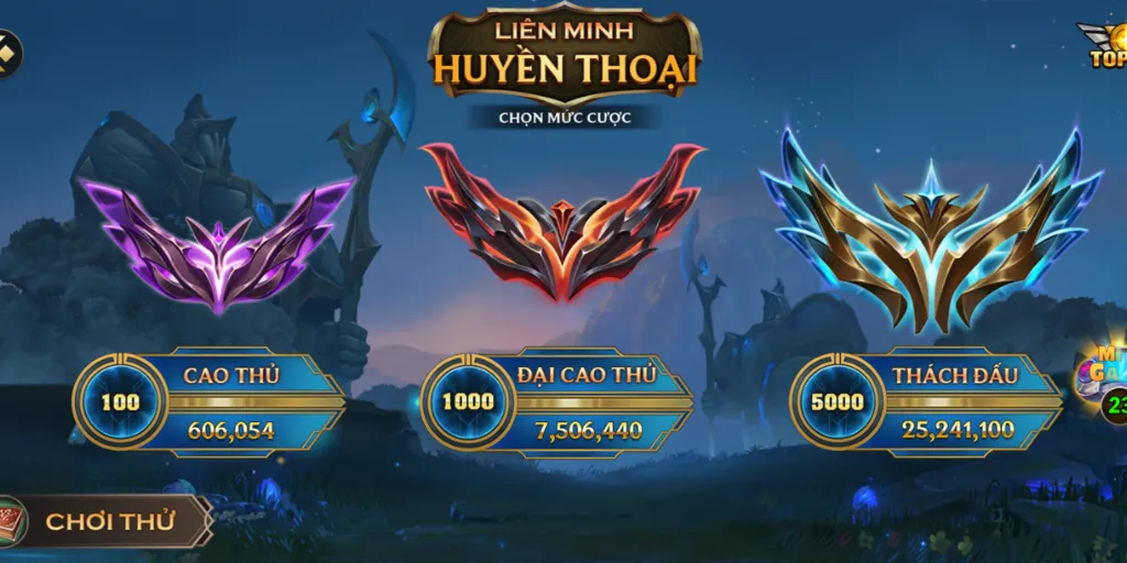 Nổ hũ lấy ý tưởng từ tựa game đình đám LMHT