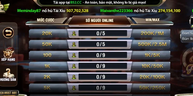 Poker b52 club cực kỳ thú vị và hấp dẫn